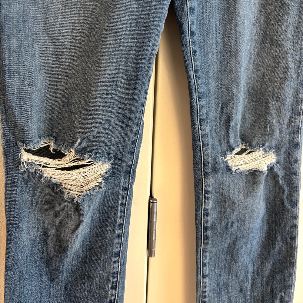 Joe’s Jeans Women’s Lara Distressed Straight Ankle Jeans Brampton Blue Size 29 - Picture 4 of 13